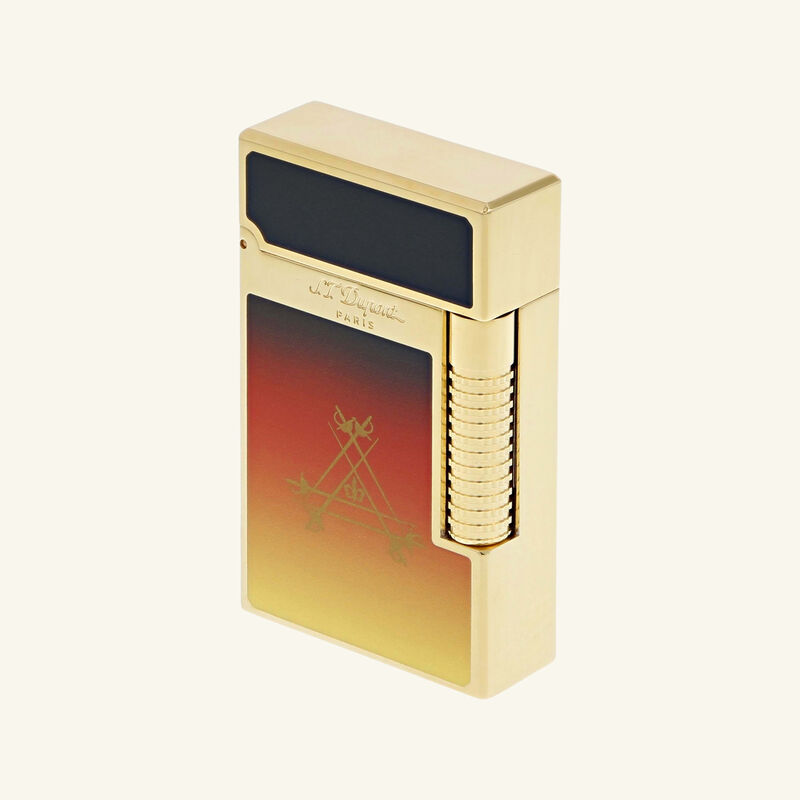 st dupont ligne 2 montecristo lighter brown