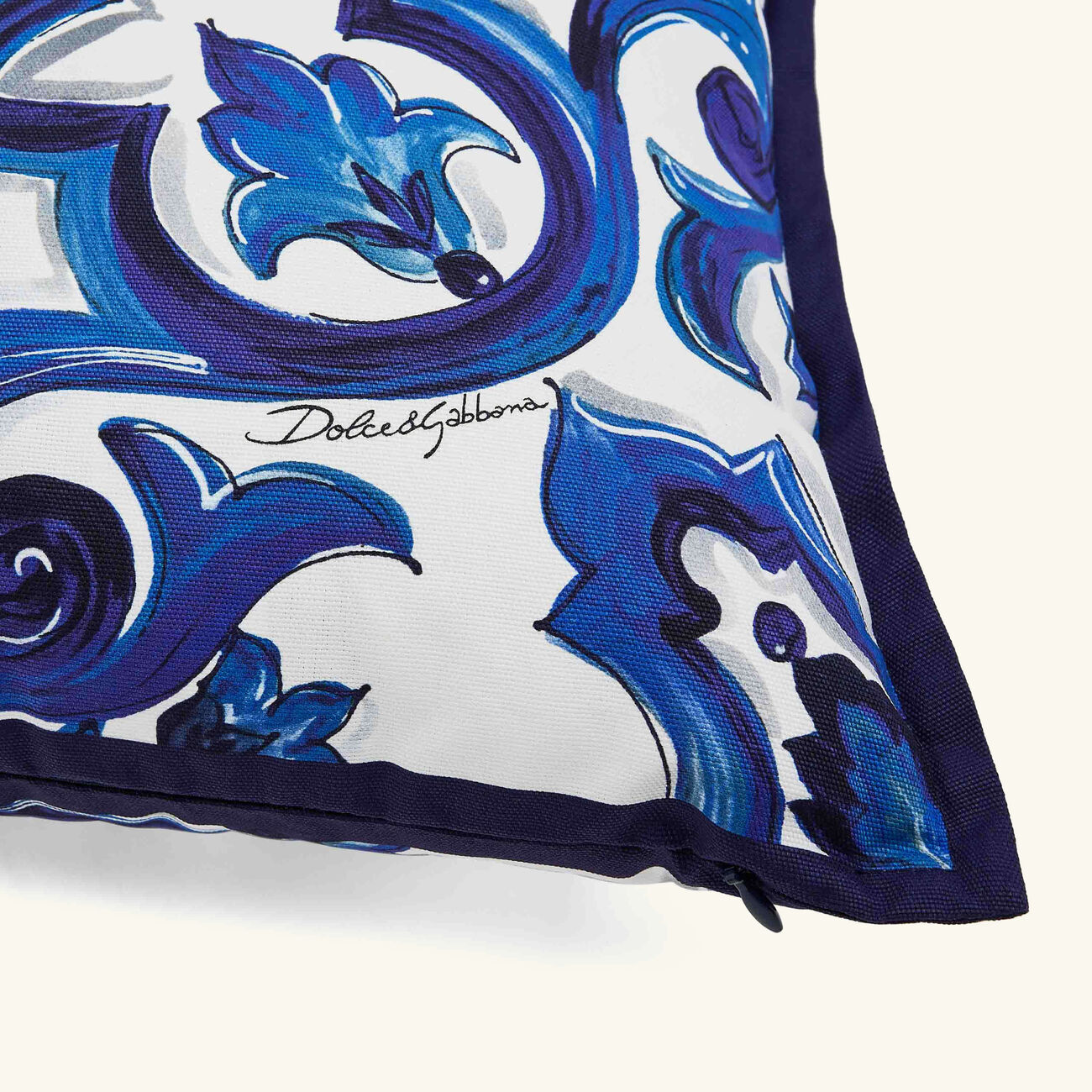 dolce gabbana casa canvas pillow