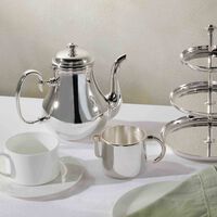 christofle albi tea pot silver plated