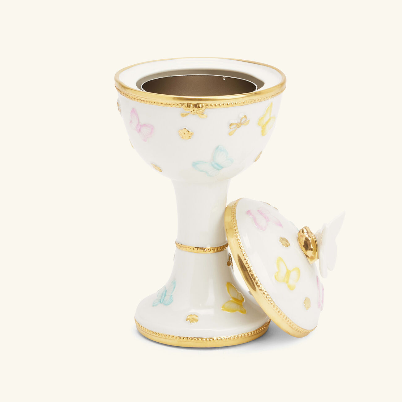 villari butterfly incense burner white