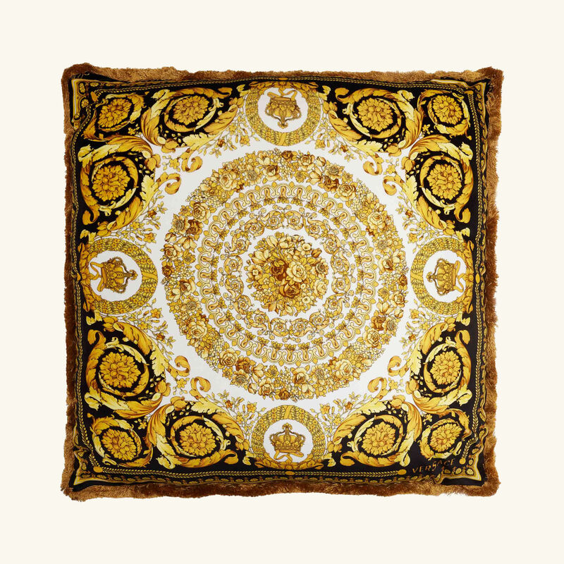 versace medusa amplified reversible pillow