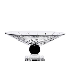 Crystal Open Bowl with Sphere, medium