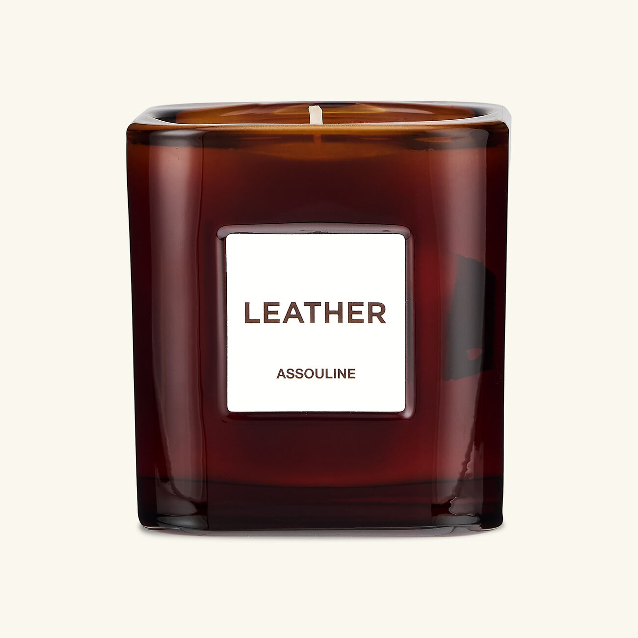 Leather Candle assouline leather candle