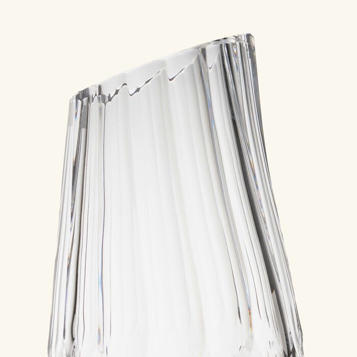 mario cioni   c elephants whisper vase large clear