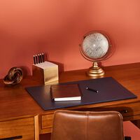 ralph lauren home brennan blotter medium blue
