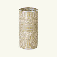 versace barocco beige vase round medium