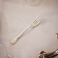 Malmaison Fish Fork Sterling Silver christofle malmaison fish fork sterling silver