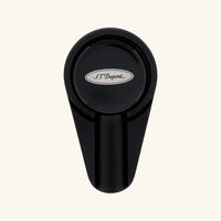 st dupont aluminium ashtray small black