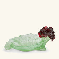 daum hibiscus centerpiece green