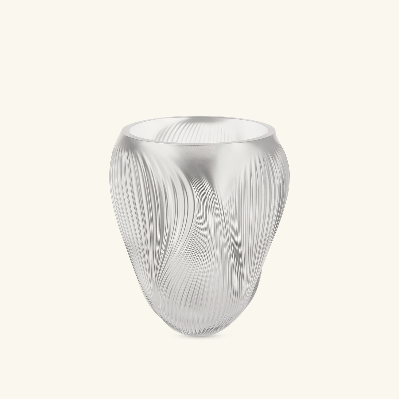 لاليك مزهرية أليز كبيرة شفافة