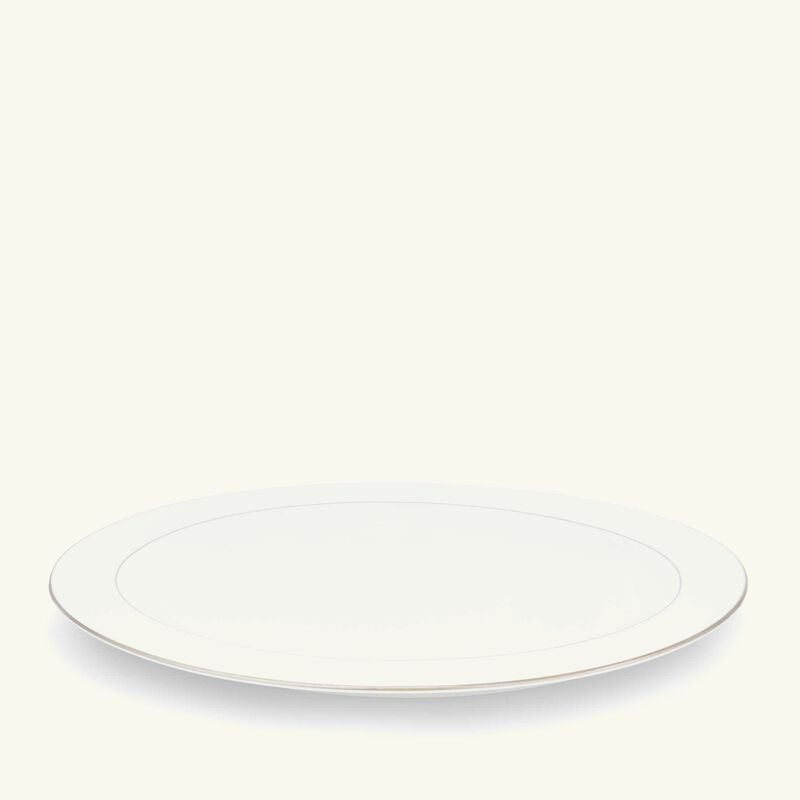 Albi Serving Platter Oval Silver 38cm christofle albi serving platter oval silver 38cm