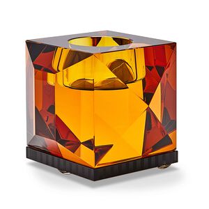 حامل مصباح أوفيليا باللونين العنبري والأسود, medium