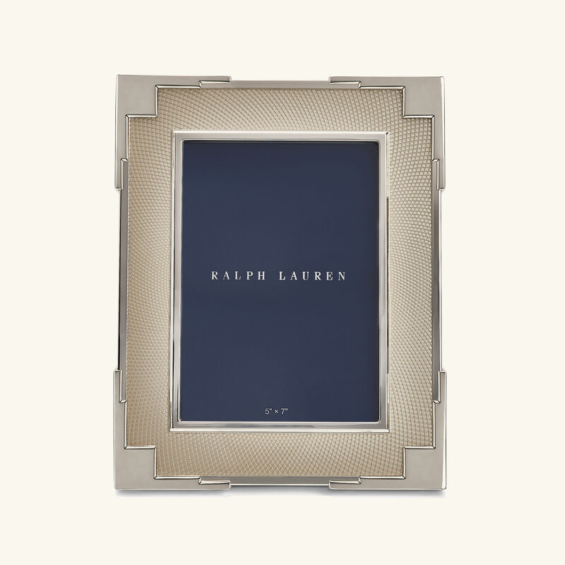 ralph lauren home grafton picture frame silver 12x17cm