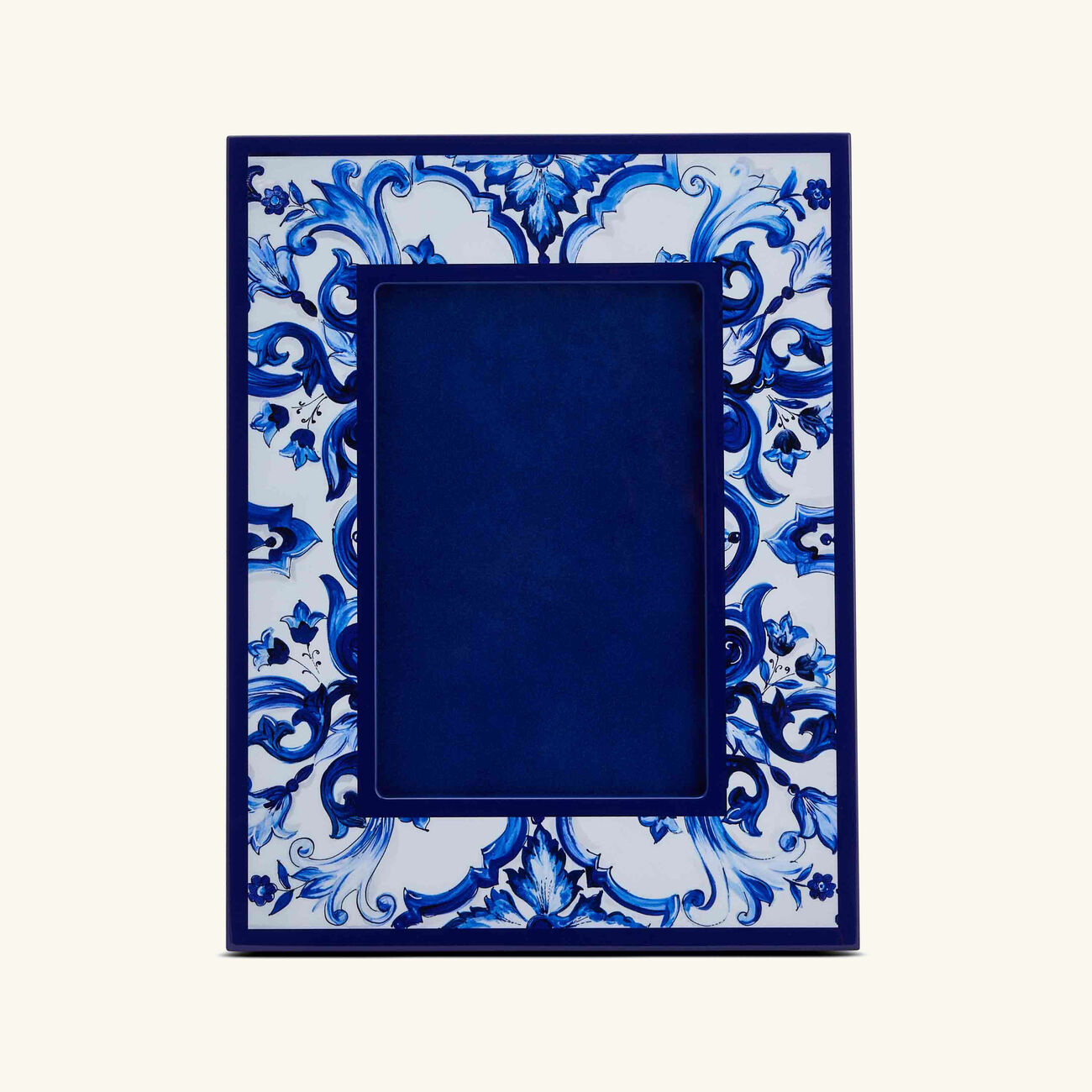 dolce gabbana casa blu mediterraneo picture frame blue 17x22cm