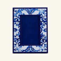 dolce gabbana casa blu mediterraneo picture frame blue 17x22cm