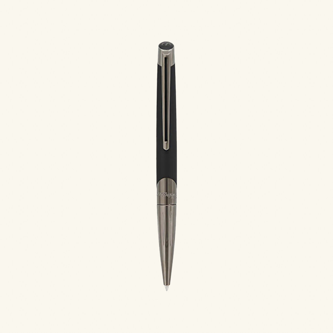 st dupont defi millennium ballpoint pen black
