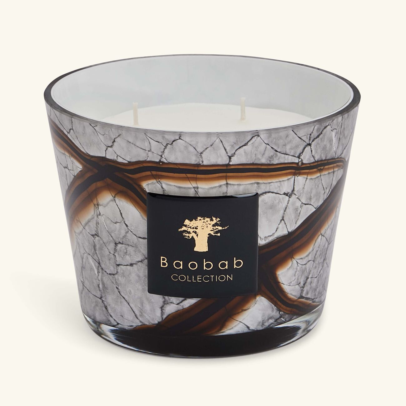 baobab collection stones marble candle max 10