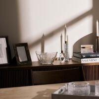 dimlaj dar serving bowl clear 22cm