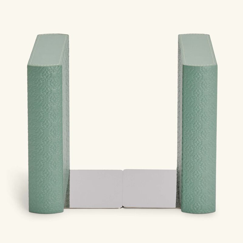 Elie Saab Monogram Bookends Agata Green giobagnara elie saab monogram bookends agata green
