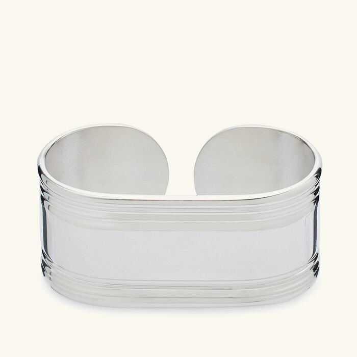 christofle open marie rose napkin ring silver plated
