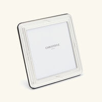 christofle rubans picture frame silver plated 9x9cm