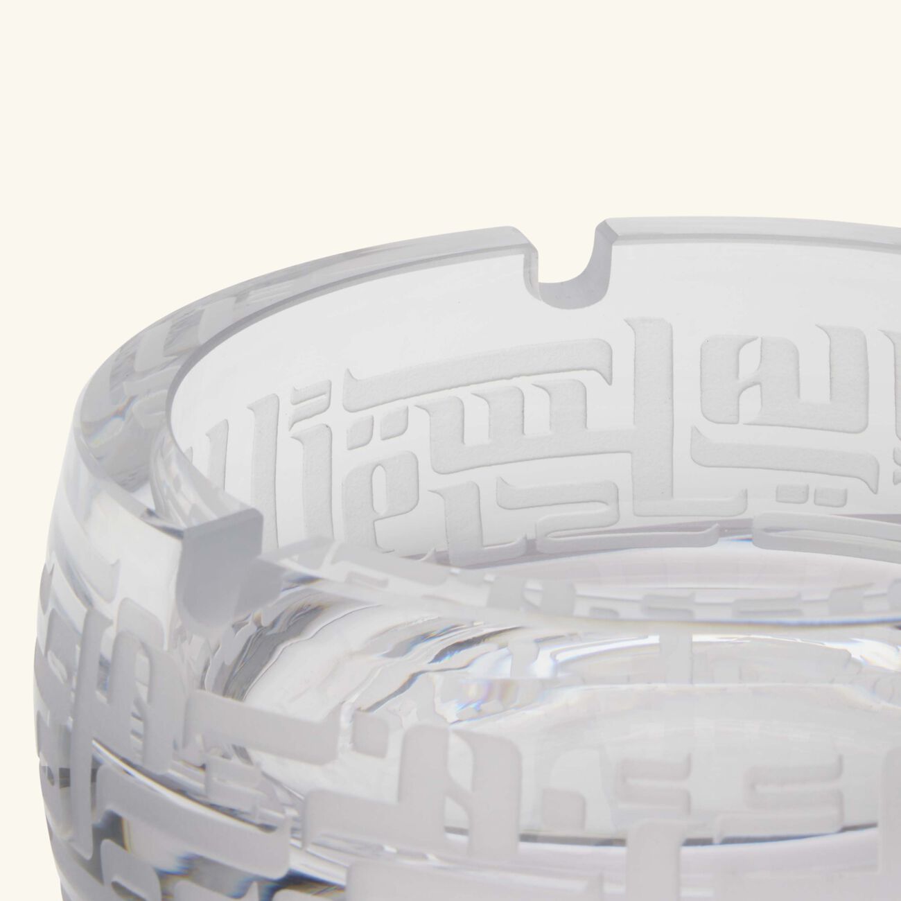 dimlaj dar ashtray round clear