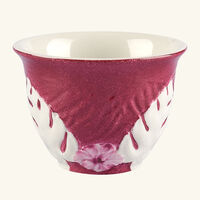 villari acapulco arabic coffee maroon set of 6