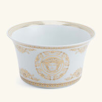 versace medusa gala salad bowl white 17cm
