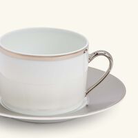 ralph lauren home penthouse hewitt tea cup saucer grey
