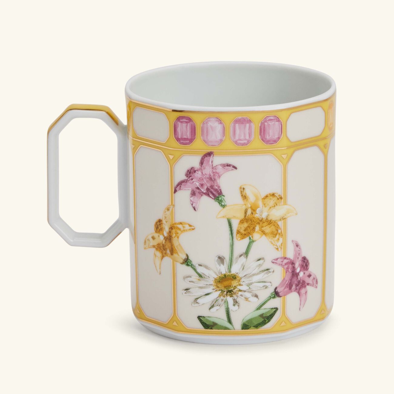 rosenthal idyllia mug finch yellow