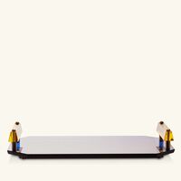 reflections copenhagen diafah serving tray rectangular medium multicolor