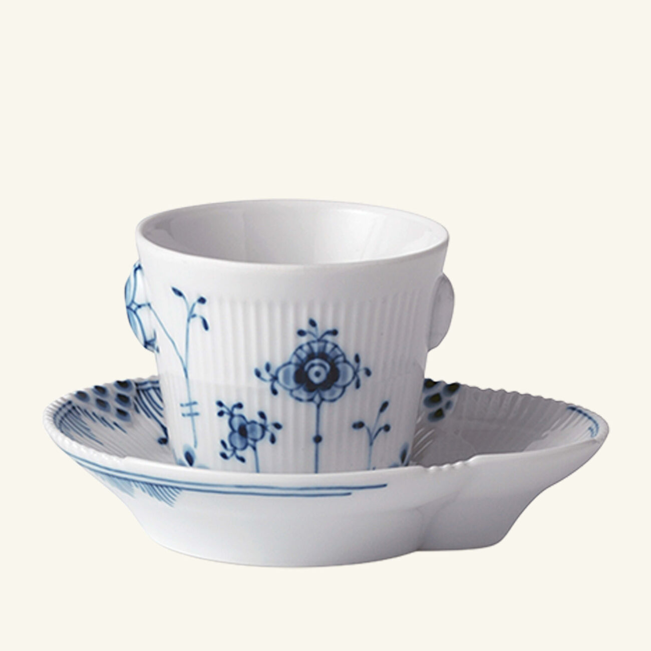 royal copenhagen blue elements espresso cup and saucer
