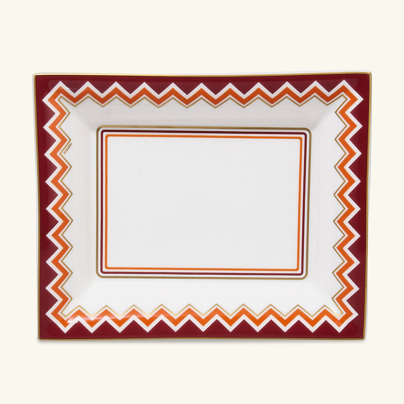 missoni home iconic tidy tray rectangular large