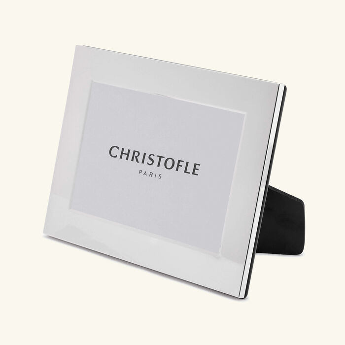 christofle uni picture frame silver plated 13x9cm