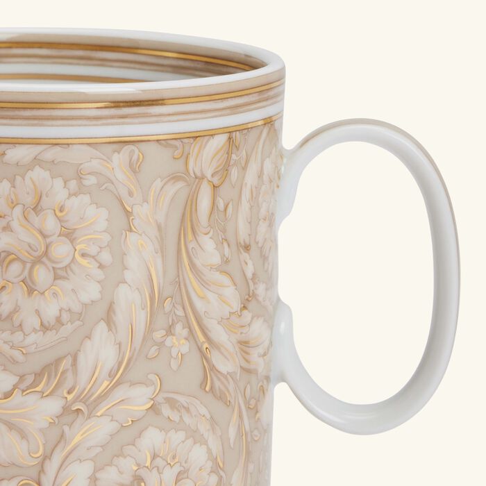 versace barocco beige creamer