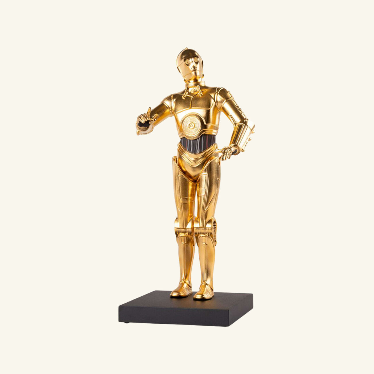 تمثال C-3PO باللون الذهبي لادرو تمثال c 3po باللون الذهبي