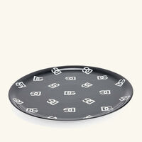 dolce gabbana casa dg logo pizza plate round 32cm