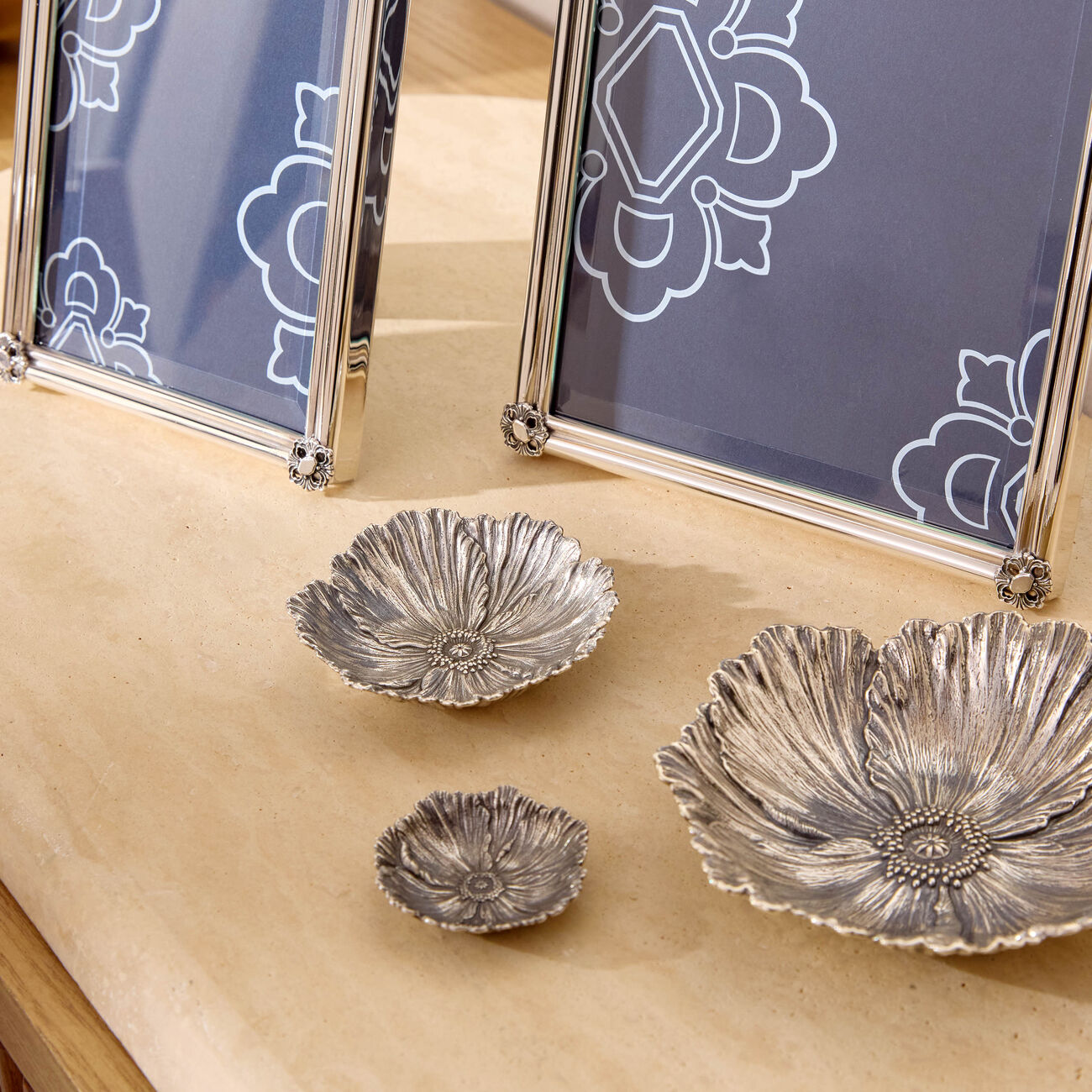 buccellati poppy flower bowl small silver