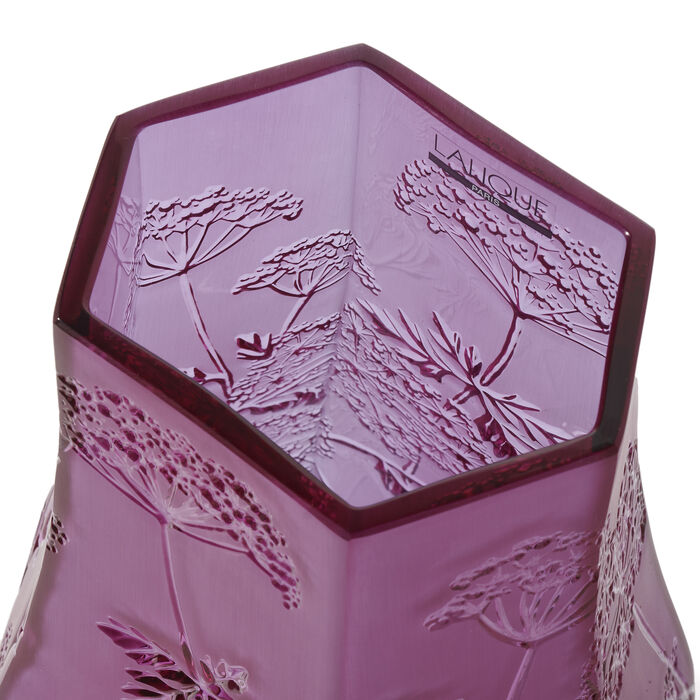 lalique exclusive ombelles vase