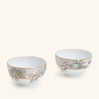 طقم لو بريزيل المؤلف من وعائين للحساء باللون الذهبي 9 سم هافيلاند طقم لو بريزيل المؤلف من وعائين للحساء باللون الذهبي 9 سم