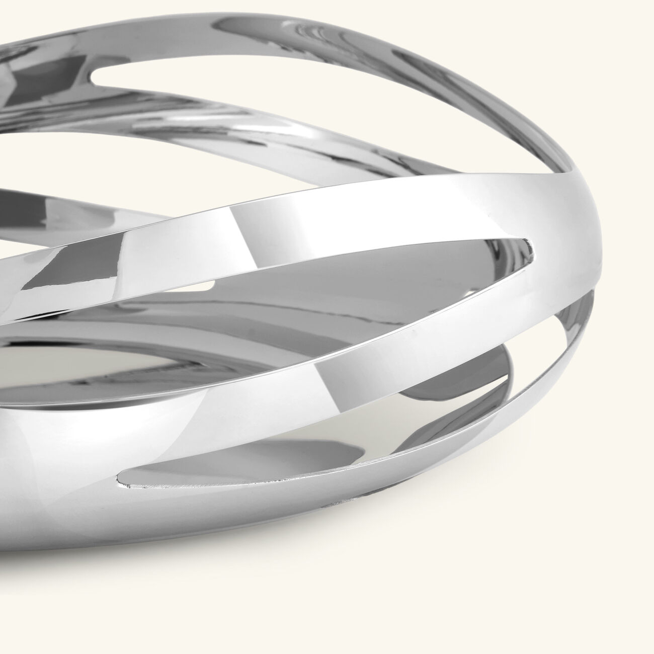 georg jensen cobra bread   fruits plate round clear