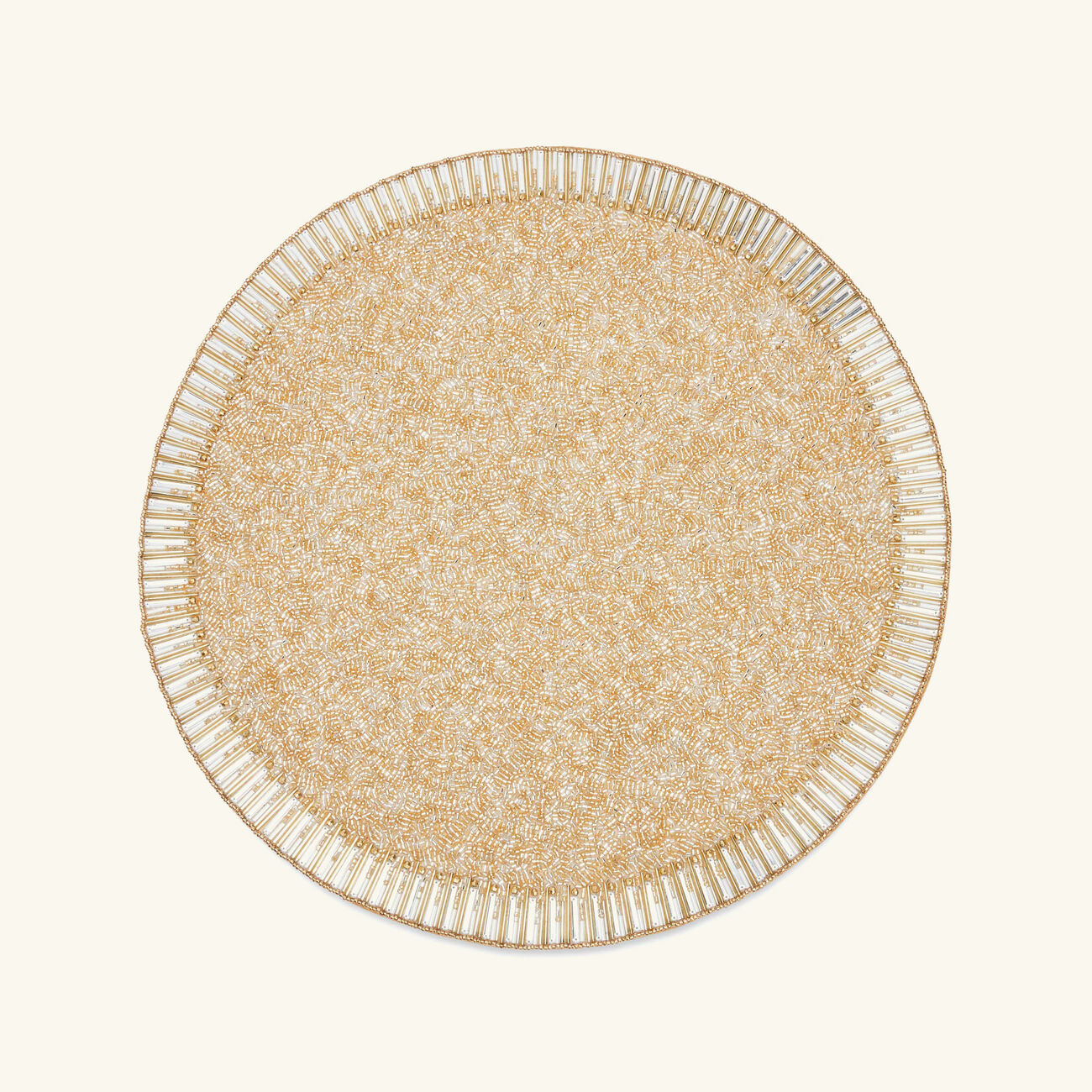 kim seybert bevel placemat gold