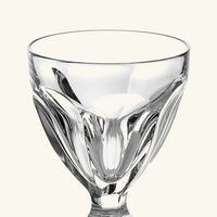 baccarat harcourt 1841 wine glass clear