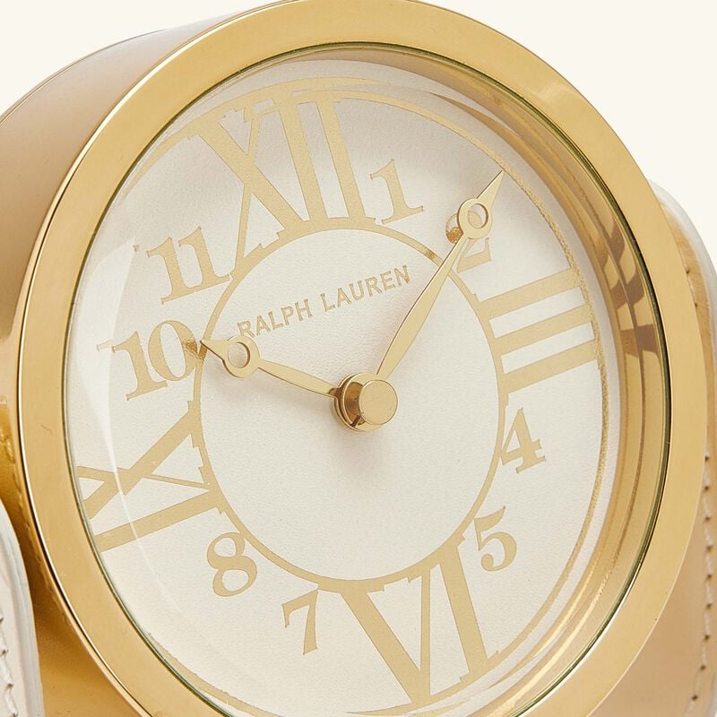 Brennan Clock Gold ralph lauren home brennan clock gold