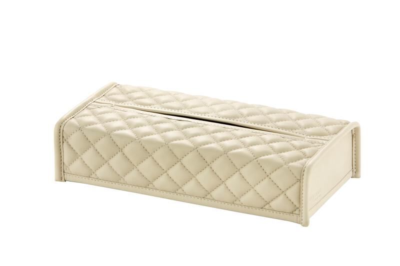 Quilted Padded Tissue Box Cover, large