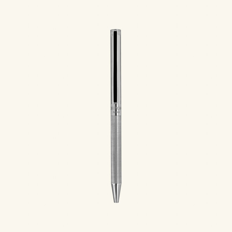 st dupont classic ballpoint pen silver