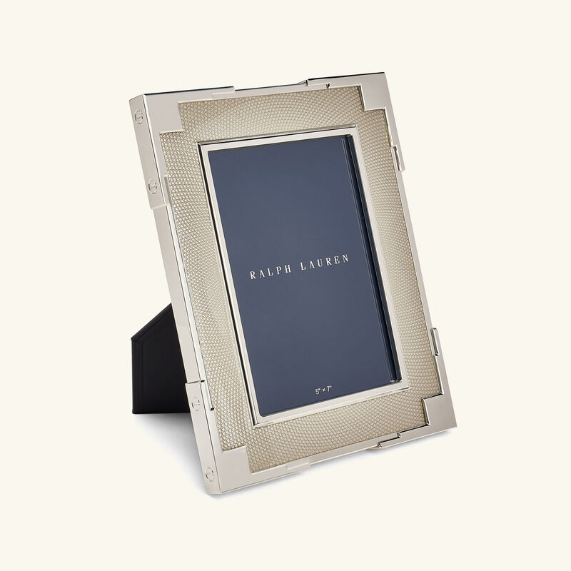 ralph lauren home grafton picture frame silver 12x17cm