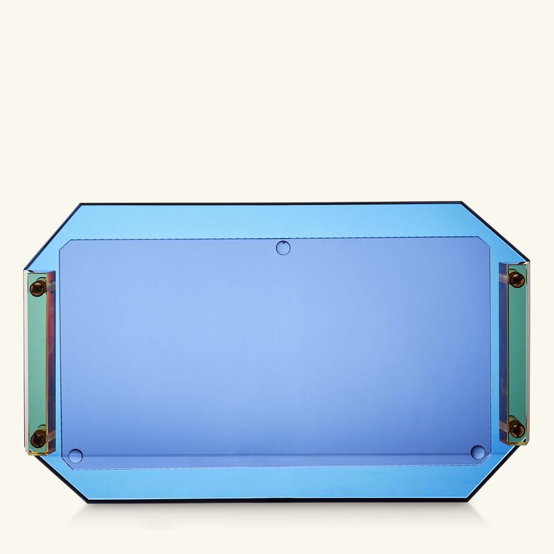 reflections copenhagen diafah serving tray rectangular medium multicolor