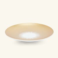bernardaud sol bread butter plate round gold 16cm