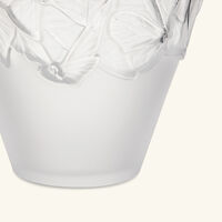 lalique papillons vase medium clear